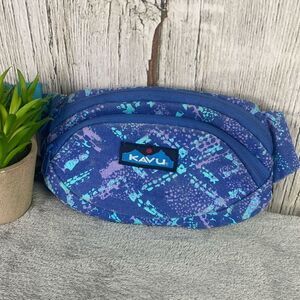 Kavu Canvas Spectator Waistpack Blue
